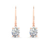 Load image into Gallery viewer, 3-carat-leverback-oval-drop-dangle-diamond-earrings-in-rose-gold-fdear11236ovangle2-3.00ct-nl-rg.jpg?v=1765455500