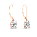 Load image into Gallery viewer, 3-carat-leverback-oval-drop-dangle-diamond-earrings-in-rose-gold-fdear11236ovangle3-3.00ct-nl-rg.jpg?v=1765455499