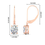 Load image into Gallery viewer, 3-carat-leverback-oval-drop-dangle-diamond-earrings-in-rose-gold-fdear11236ovangle4-3.00ct-nl-rg-hw.jpg?v=1765455499