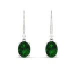 Load image into Gallery viewer, 3-carat-leverback-oval-drop-dangle-emerald-earrings-in-white-gold-fdear11236ovgemgrangle2-3.00ct-nl-wg.jpg?v=1765455500