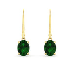 Load image into Gallery viewer, 3-carat-leverback-oval-drop-dangle-emerald-earrings-in-yellow-gold-fdear11236ovgemgrangle2-3.00ct-nl-yg.jpg?v=1765455500