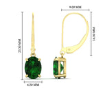 Load image into Gallery viewer, 3-carat-leverback-oval-drop-dangle-emerald-earrings-in-yellow-gold-fdear11236ovgemgrangle4-3.00ct-nl-yg-hw.jpg?v=1765455500