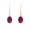 Load image into Gallery viewer, 3-carat-leverback-oval-drop-dangle-pink-sapphire-earrings-in-rose-gold-fdear11236ovgsadrpiangle2-3.00ct-nl-rg.jpg?v=1765455500