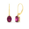 Load image into Gallery viewer, 3-carat-leverback-oval-drop-dangle-pink-sapphire-earrings-in-yellow-gold-fdear11236ovgsadrpiangle1-3.00ct-nl-yg.jpg?v=1765455500