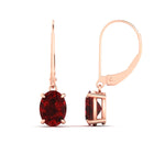 Load image into Gallery viewer, 3-carat-leverback-oval-drop-dangle-ruby-earrings-in-rose-gold-fdear11236ovgrudrangle4-3.00ct-nl-rg.jpg?v=1765455500