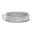 Thumbnail 27 - 3-carat-marquise-diamond-eternity-wedding-band-in-platinum-FDEWB11257MQB-3.00CT-NL-WG