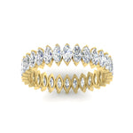 Load image into Gallery viewer, 3-carat-marquise-diamond-eternity-wedding-band-in-yellow-gold-FDEWB11257MQB-3.00CT-NL-YG