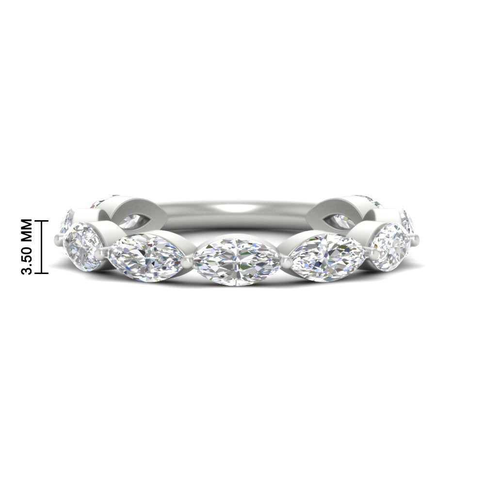 3-carat-marquise-diamond-stacking-wedding-band-in-white-gold-FD8398MQB-3.00CT-NL-WG-HW