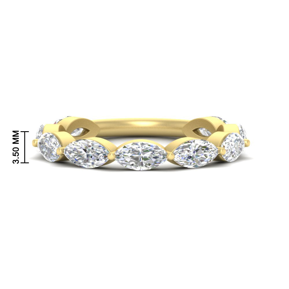 3-carat-marquise-diamond-stacking-wedding-band-in-yellow-gold-FD8398MQB-3.00CT-NL-YG-HW