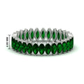 Thumbnail 42 - 3-carat-marquise-emerald-eternity-wedding-band-in-white-gold-FDEWB11257MQBGEMGR-3.00CT-NL-WG