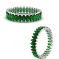 Thumbnail 44 - 3-carat-marquise-emerald-eternity-wedding-band-in-white-gold-FDEWB11257MQBGEMGR-3.00CT-NL-WG