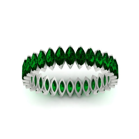 3-carat-marquise-emerald-eternity-wedding-band-in-white-gold-FDEWB11257MQBGEMGR-3.00CT-NL-WG