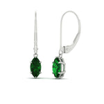 Load image into Gallery viewer, 3-carat-marquise-emerald-studs-with-lever-back-earrings-in-white-gold-FDEAR11236MQGEMGR-3.00CT-NL-WG.jpg
