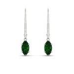 Load image into Gallery viewer, 3-carat-marquise-emerald-studs-with-lever-back-earrings-in-white-gold-FDEAR11236MQGEMGR-3.00CT-NL-WG.jpg
