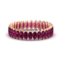 Thumbnail 11 - 3-carat-marquise-pink-sapphire-eternity-wedding-band-in-rose-gold-FDEWB11257MQBGSADRPI-3.00CT-NL-RG