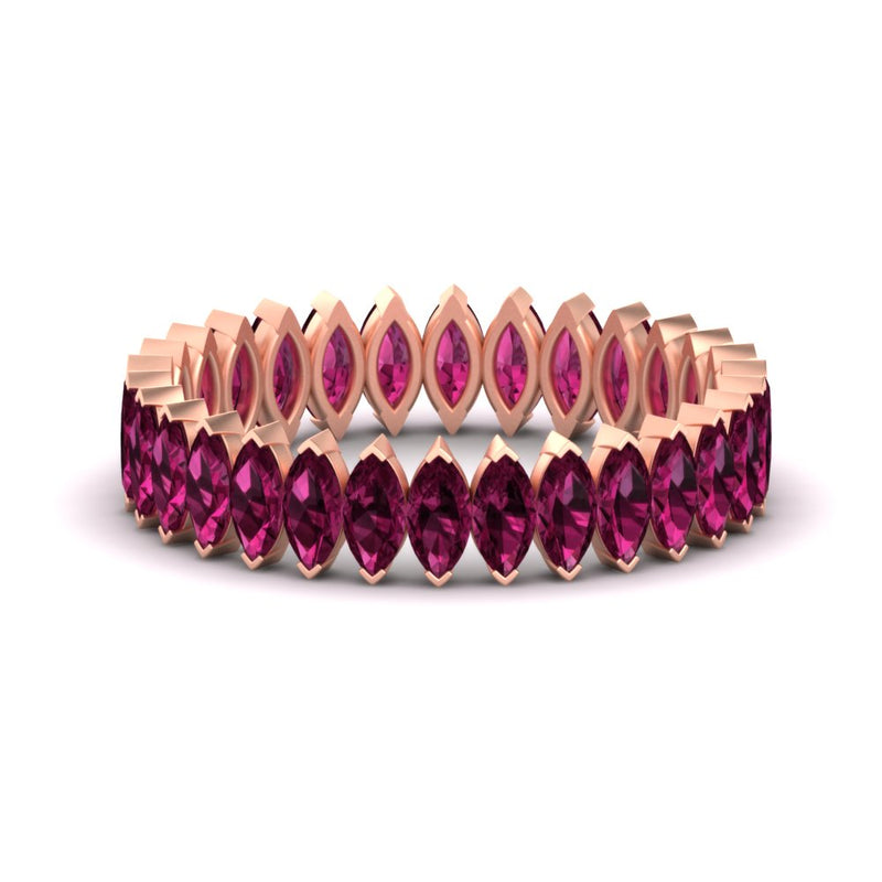 3-carat-marquise-pink-sapphire-eternity-wedding-band-in-rose-gold-FDEWB11257MQBGSADRPI-3.00CT-NL-RG