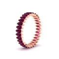 Thumbnail 15 - 3-carat-marquise-pink-sapphire-eternity-wedding-band-in-rose-gold-FDEWB11257MQBGSADRPI-3.00CT-NL-RG