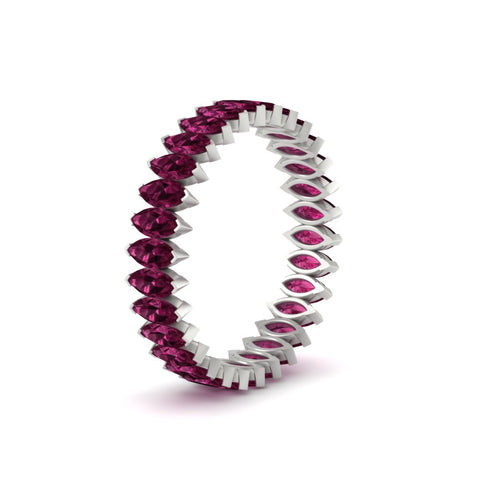 3-carat-marquise-pink-sapphire-eternity-wedding-band-in-white-gold-FDEWB11257MQBGSADRPI-3.00CT-NL-WG