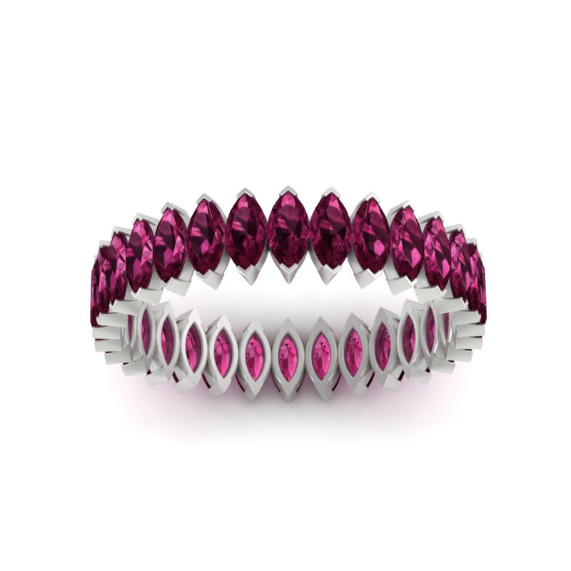 3-carat-marquise-pink-sapphire-eternity-wedding-band-in-white-gold-FDEWB11257MQBGSADRPI-3.00CT-NL-WG