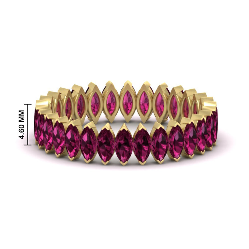 3-carat-marquise-pink-sapphire-eternity-wedding-band-in-yellow-gold-FDEWB11257MQBGSADRPI-3.00CT-NL-YG