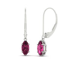 Load image into Gallery viewer, 3-carat-marquise-pink-sapphire-studs-with-lever-back-earrings-in-white-gold-FDEAR11236MQGSADRPI-3.00CT-NL-WG.jpg
