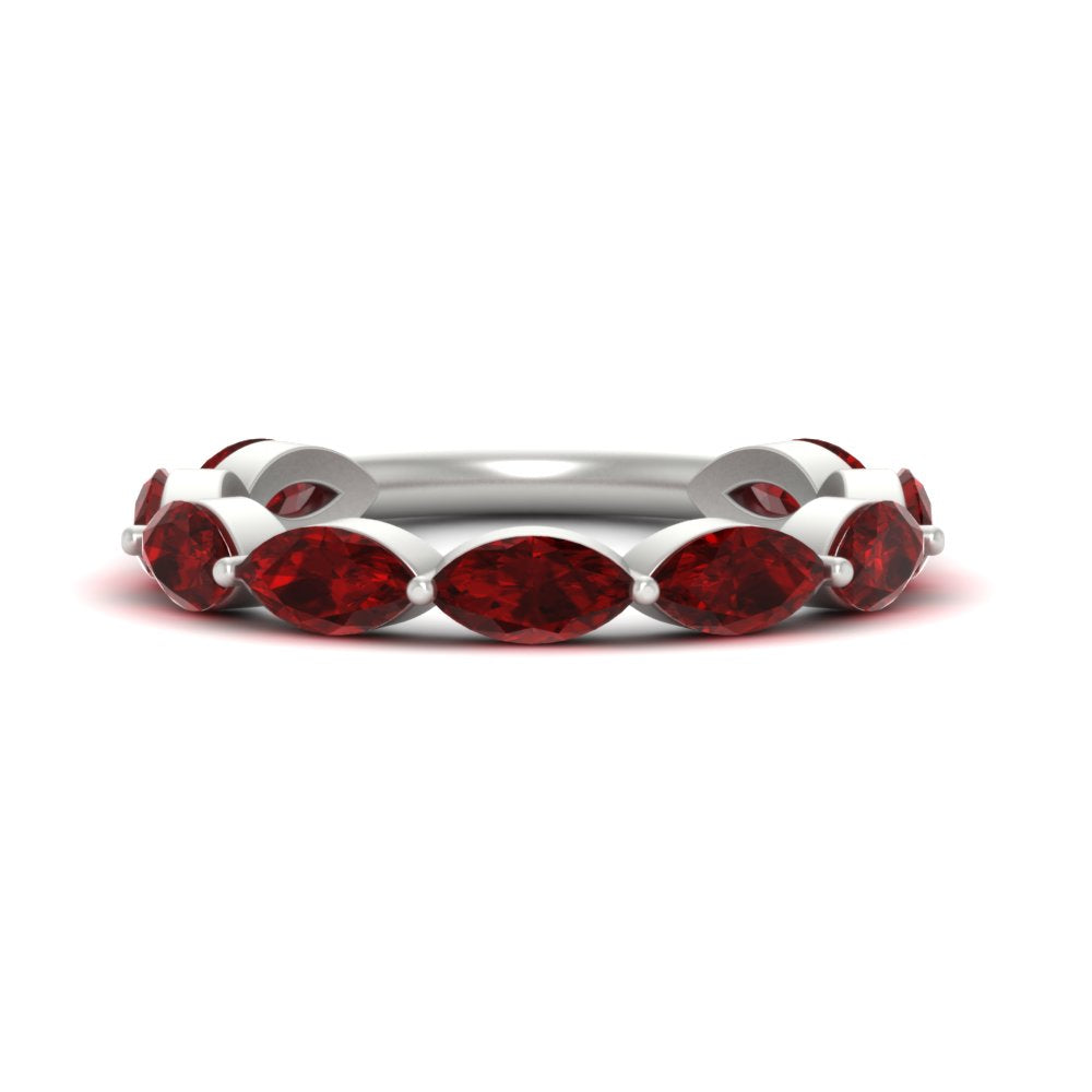 3-carat-marquise-ruby-stacking-wedding-band-in-white-gold-FD8398MQBGGRUDR-3.00CT-NL-WG