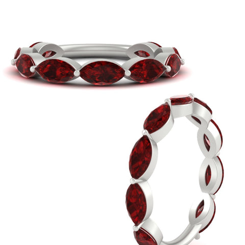 3-carat-marquise-ruby-stacking-wedding-band-in-white-gold-FD8398MQBGRUDRANGLE3-3.00CT-NL-WG
