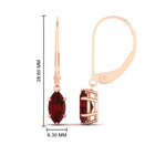 Load image into Gallery viewer, 3-carat-marquise-ruby-studs-with-lever-back-earrings-in-rose-gold-FDEAR11236MQGRUDR-3.00CT-NL-RG.jpg
