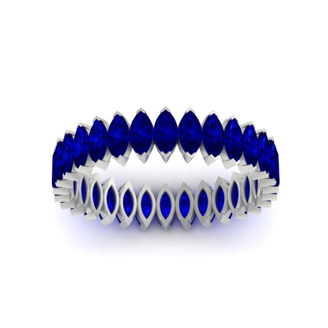 3-carat-marquise-sapphire-eternity-wedding-band-in-white-gold-FDEWB11257MQBGSABL-3.00CT-NL-WG