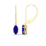 Load image into Gallery viewer, 3-carat-marquise-sapphire-studs-with-lever-back-earrings-in-yellow-gold-FDEAR11236MQGSABL-3.00CT-NL-YG.jpg
