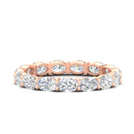 Load image into Gallery viewer, 3-carat-oval-diamond-eternity-ring-in-rose-gold-FDEWB8425OV-3.00CT-NL-RG