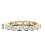 Load image into Gallery viewer, 3-carat-oval-diamond-eternity-ring-in-yellow-gold-FDEWB8425OV-3.00CT-NL-YG-HW