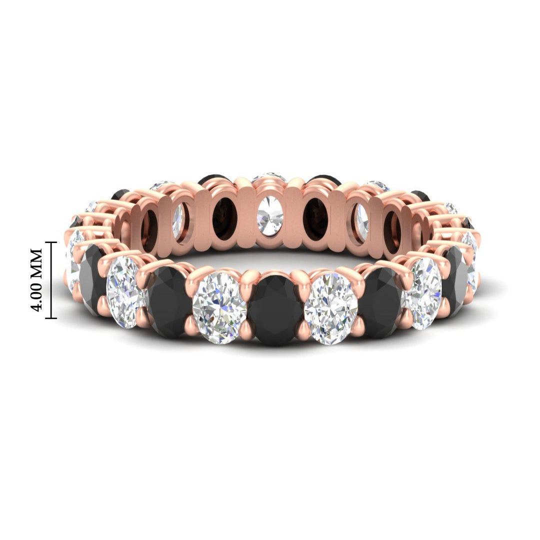 3-carat-oval-diamond-full-eternity-band-with-black-diamond-in-rose-gold-fdewb8324ovgblacksleep-4.00x3.00mm-nl-rg-hw