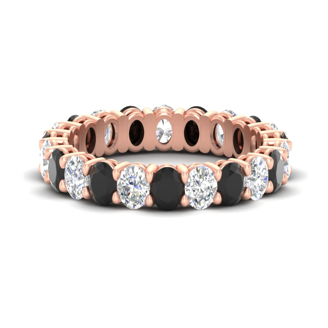 3-carat-oval-diamond-full-eternity-band-with-black-diamond-in-rose-gold-fdewb8324ovgblacksleep-4.00x3.00mm-nl-rg