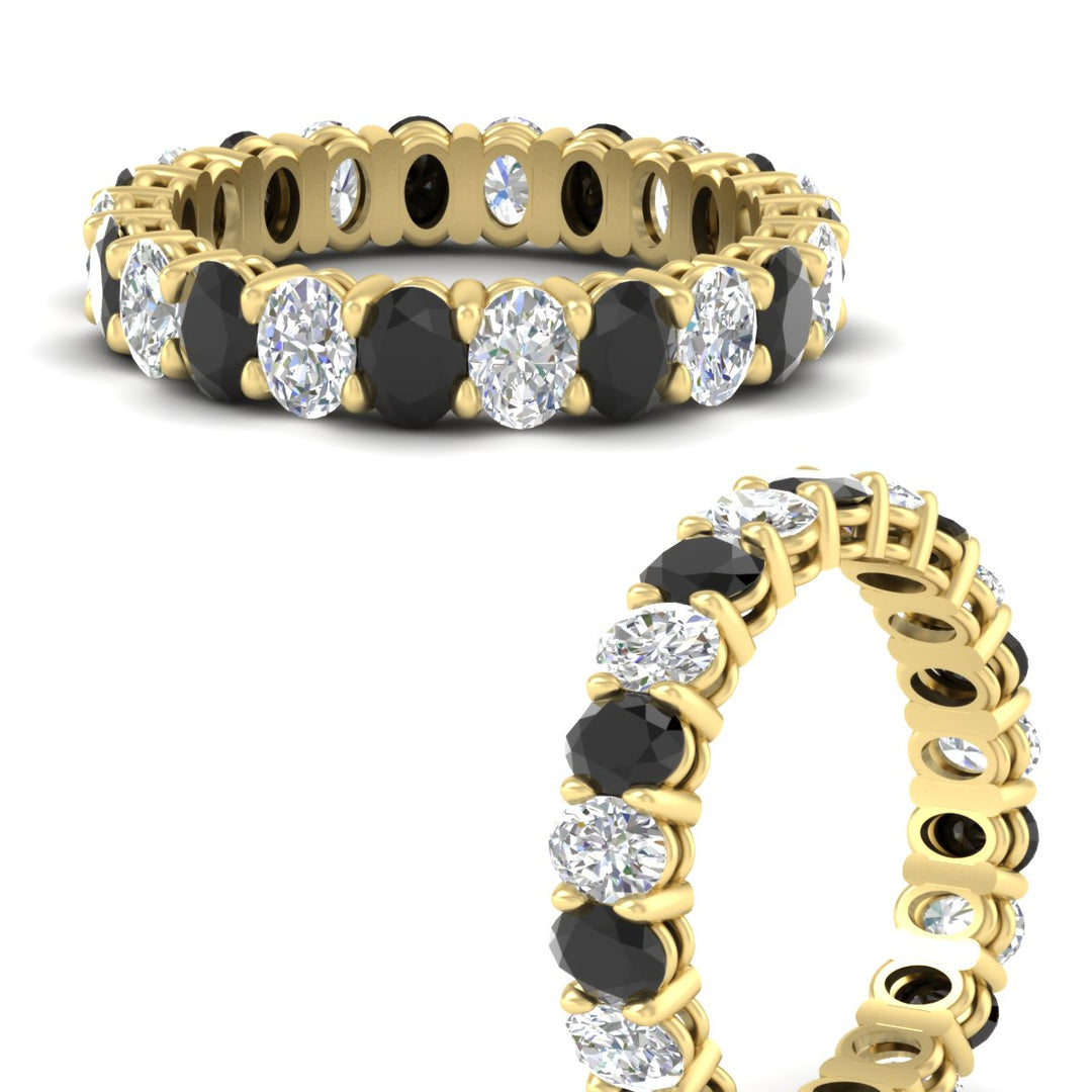 3-carat-oval-diamond-full-eternity-band-with-black-diamond-in-yellow-gold-fdewb8324ovgblackangle3-4.00x3.00mm-nl-yg