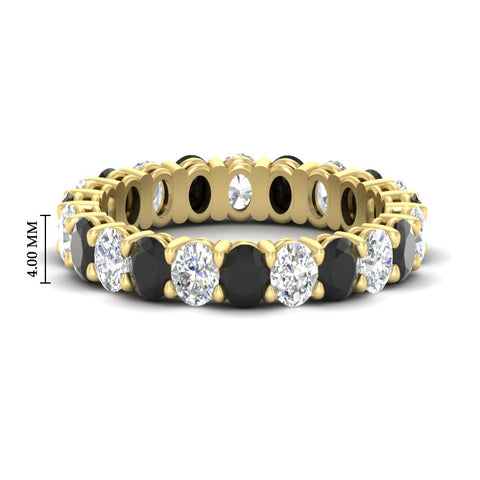 3-carat-oval-diamond-full-eternity-band-with-black-diamond-in-yellow-gold-fdewb8324ovgblacksleep-4.00x3.00mm-nl-yg-hw