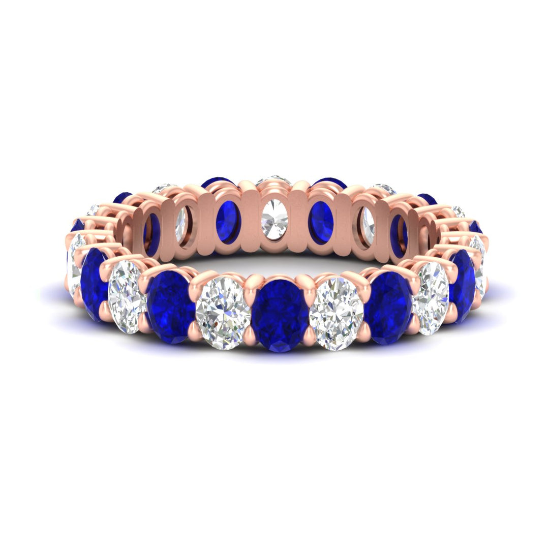 3-carat-oval-diamond-full-eternity-band-with-blue-saphhire-in-rose-gold-fdewb8324ovgsablsleep-4.00x3.00mm-nl-rg