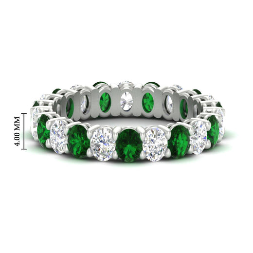 3-carat-oval-diamond-full-eternity-band-with-emerald-in-white-gold-fdewb8324ovgemgrsleep-4.00x3.00mm-nl-wg-hw