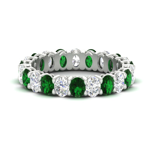3-carat-oval-diamond-full-eternity-band-with-emerald-in-white-gold-fdewb8324ovgemgrsleep-4.00x3.00mm-nl-wg