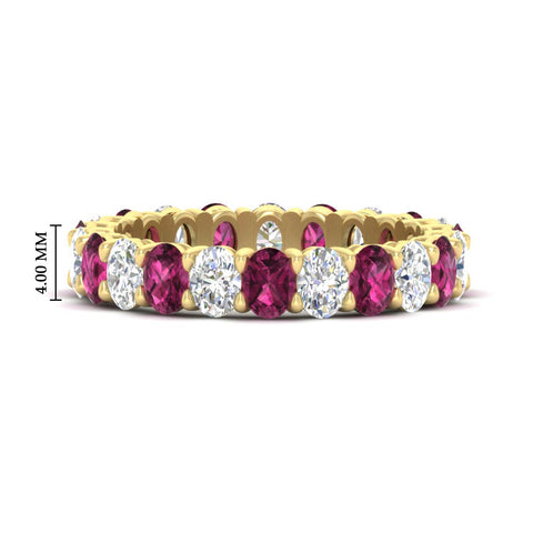 3-carat-oval-diamond-full-eternity-band-with-pink-saphhire-in-yellow-gold-fdewb8324ovgsadrpisleep-4.00x3.00mm-nl-yg-hw
