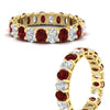 Load image into Gallery viewer, 3-carat-oval-diamond-full-eternity-band-with-ruby-in-yellow-gold-fdewb8324ovgrudrangle3-4.00x3.00mm-nl-yg