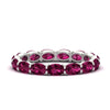 Load image into Gallery viewer, 3-carat-oval-pink-sapphire-eternity-ring-in-white-gold-FDEWB8425OVGSADRPI-3.00CT-NL-WG