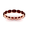 Load image into Gallery viewer, 3-carat-oval-ruby-eternity-ring-in-rose-gold-FDEWB8425OVGRUDRANGLE5-3.00CT-NL-RG