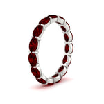 Load image into Gallery viewer, 3-carat-oval-ruby-eternity-ring-in-white-gold-FDEWB8425OVGRUDRANGLE2-3.00CT-NL-WG