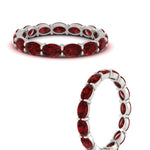 Load image into Gallery viewer, 3-carat-oval-ruby-eternity-ring-in-white-gold-FDEWB8425OVGRUDRANGLE3-3.00CT-NL-WG
