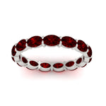 Load image into Gallery viewer, 3-carat-oval-ruby-eternity-ring-in-white-gold-FDEWB8425OVGRUDRANGLE5-3.00CT-NL-WG