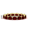 Load image into Gallery viewer, 3-carat-oval-ruby-eternity-ring-in-yellow-gold-FDEWB8425OVGRUDR-3.00CT-NL-YG-HW