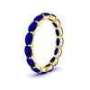 Load image into Gallery viewer, 3-carat-oval-sapphire-eternity-ring-in-yellow-gold-FDEWB8425OVGSABLANGLE2-3.00CT-NL-YG