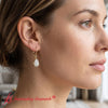 Load image into Gallery viewer, 3-carat-pear-shape-diamond-lever-back-drop-earrings-in-yellow-gold-FDEAR11236PE-model