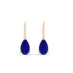 Load image into Gallery viewer, 3-carat-pear-shape-sapphire-stud-earrings-in-rose-gold-FDEAR9225PEGSABL-3.00CT-NL-RG
